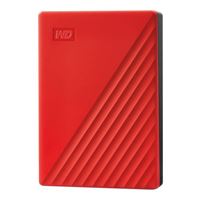 WD My Passport 5TB USB 3.2 (Gen 1 Type-A) 2.5&quot; Portable External Hard Drive - Red