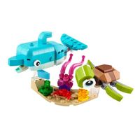 Lego Dolphin and Turtle - 31128 (137 Pieces)