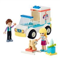 Lego Pet Clinic Ambulance - 41694 (54 Pieces)