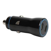 Inland 2.4A Dual USB Type-C Car Charger