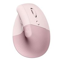 Logitech Lift Vertical Ergonomic Wireless Mouse - Rose