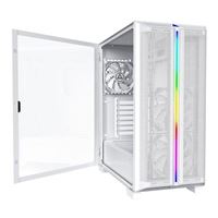 Montech SKY ONE Lite Tempered Glass ATX Mid-Tower Computer Case - White