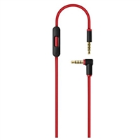 Beats 3.5mm TRRS Male to 3.5mm TRRS Male RemoteTalk Cable - Red