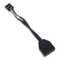 SilverStone Internal 19pin USB 3.0 to USB 2.0 adapter cable