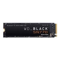 WD Black SN770 2TB SSD 112L TLC NAND M.2 2280 PCIe NVMe 4.0 x4 Internal Solid State Drive