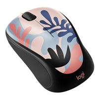 Logitech Design Collection Wireless Mouse - Coral Reef