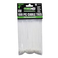 Grip 4&quot; Light Duty Cable Tie - 100 Piece