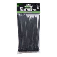 Grip 8&quot; StandardDuty Cable Tie - 100 Piece
