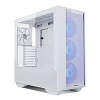 Lian Li LANCOOL III RGB Tempered Glass ATX Mid-Tower Computer Case - White
