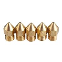 Creality Brass Nozzle Kit - 5 Pieces (MK-ST)