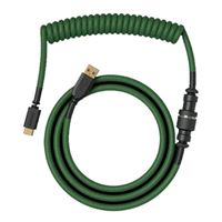 Glorious Coiled USB Type-C Cable - Forest Green