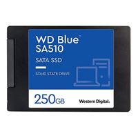 WD Blue SA510 250GB SSD 3D NAND SATA III 6Gb/s 2.5&quot; Internal Solid State Drive