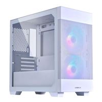 Lian Li Lancool 205M Mesh Tempered Glass microATX Mid-Tower Computer Case - White