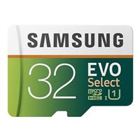 Samsung 32GB EVO Select + microSDXC Class 10 / UHS-I Flash Memory...