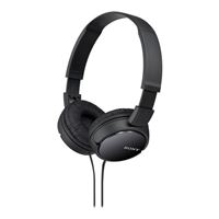 Sony MDR-ZX110 ZX Series Wired On-Ear Headphones - Black