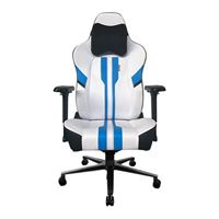 Inland Lightning Gaming Chair (2nd Gen)- White/Blue