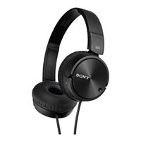 Sony MDR-ZX110NC Active Noise Canceling On-Ear Headphones - Black