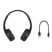  Sony WH-CH510 Wireless Bluetooth Headphones with Mic, 35 Hours  Battery Life with Quick Charge, On-ear Style, Hands-Free Call, Voice  Assistant - Black : Electronics