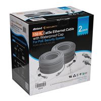 Inland 150 Ft. CAT 5E Solid UTP Ethernet Cables 2 Pack - Gray