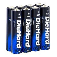 Dorcy DieHard AAA Batteries (8-Pack)