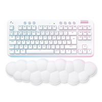 Logitech G G715 Wireless Gaming Keyboard (White) - Tactile