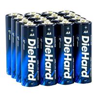 Dorcy DieHard AA Alkaline Battery - 16 pack
