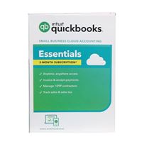 Intuit QuickBooks Online Essentials 2023 (3-Month Subscription)