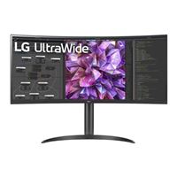 LG 34WQ75C-B.AUS 34&quot; 2K QHD (3440 x 1440) 60Hz Wide Curved Screen Monitor