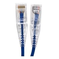 Micro Connectors 25 Ft. CAT 6A Ultra Ethernet Cable - Blue