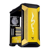 ASUS TUF Gaming GT501 ZENITSU Tempered Glass ATX Mid-Tower Computer Case - Yellow
