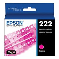 Epson 222 Standard Capacity Magenta Ink Cartridge