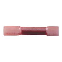 The Best Connection 22-18 AWG Red CS Heat Shrink Butt Connector - 5 Pieces