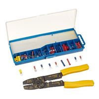 The Best Connection Deluxe Vinyl Terminal Kit with Tool in a Re-closable Case - 101 Pieces