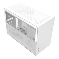 Lian Li Q58 Tempered Glass Mini-ITX Mini Tower Computer Case - White
