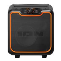 Ion Sport XL High-Power All-Weather Rechargeable Portable Bluetooth Speaker - Black (Refurbished)