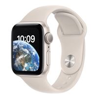 Apple Watch SE GPS 40mm Aluminum Case with Sport Band - Starlight