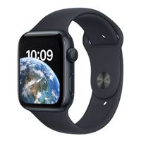 Apple Watch SE GPS 44mm Aluminum Case with Sport Band - Black