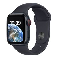 Apple Watch SE GPS + Cellular 40mm Aluminum Case with Sport Band - Black