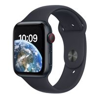 Apple Watch SE GPS + Cellular 44mm Aluminum Case with Sport Band - Black