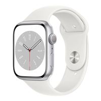 Apple Watch Series 8 GPS 45mm Aluminum Case with Sport Band - Silver