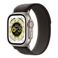 Apple Watch Ultra GPS Cellular 49mm Titanium Case - Black/Gray Trail Loop