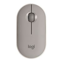 Logitech Pebble M350 Wireless Mouse - Sand
