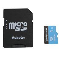 Micro Center 1TB Performance microSDXC Class 10 / UHS-I / U3 / V30 / A2 Flash Memory Card with Adapter