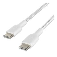 Belkin BOOST CHARGE Braided USB Type-C to USB Type-C Cable - White
