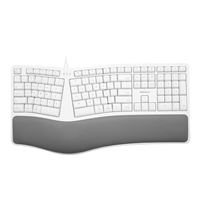 MacAlly Ergonomic Keyboard with Palm Rest for Mac