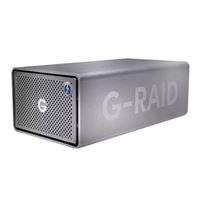 WD Professional G-RAID 2 8TB Enterprise-Class 2-Bay Desktop Drive, 7200RPM Ultrastar Drive Inside, Thunderbolt 3, USB-C, HDMI Port, Hardware RAID