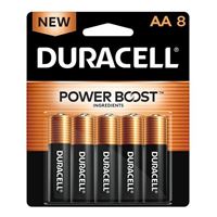 Duracell CopperTop AA Alkaline Battery - 8 pack