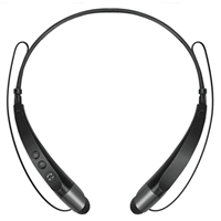 Sentry Industries Bluetooth Lowrider On-the-Neck Headphones - Black