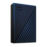 WD 5TB My Passport for Mac USB 3.2 (Gen1 Type-A) External Hard Drive - Blue
