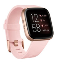 FitBit Versa 2 Smartwatch - Petal/ Copper Rose Aluminum